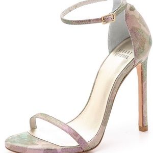 Stuart Weitzman Rosegold Camo Nudist